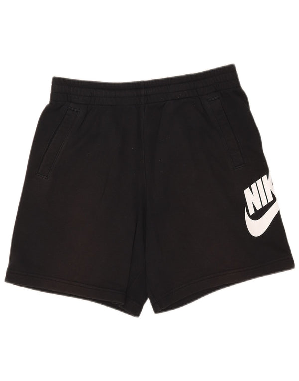 Nike Boys Graphic Sport Shorts 13–14 Jahre XL, schwarze Baumwolle