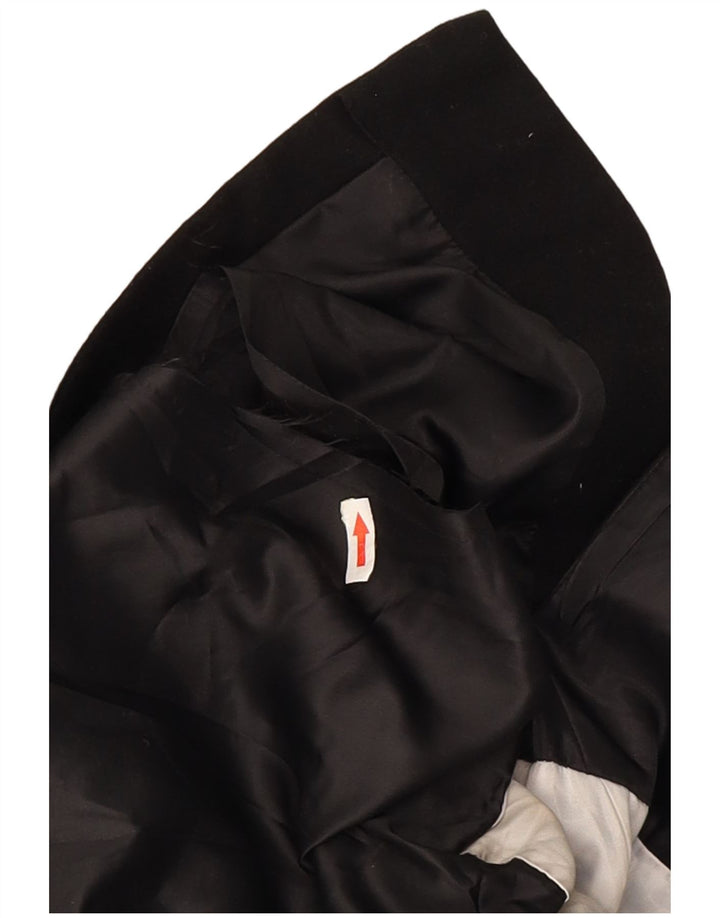 French Connection Herren Pea Coat UK 40 Large Schwarz