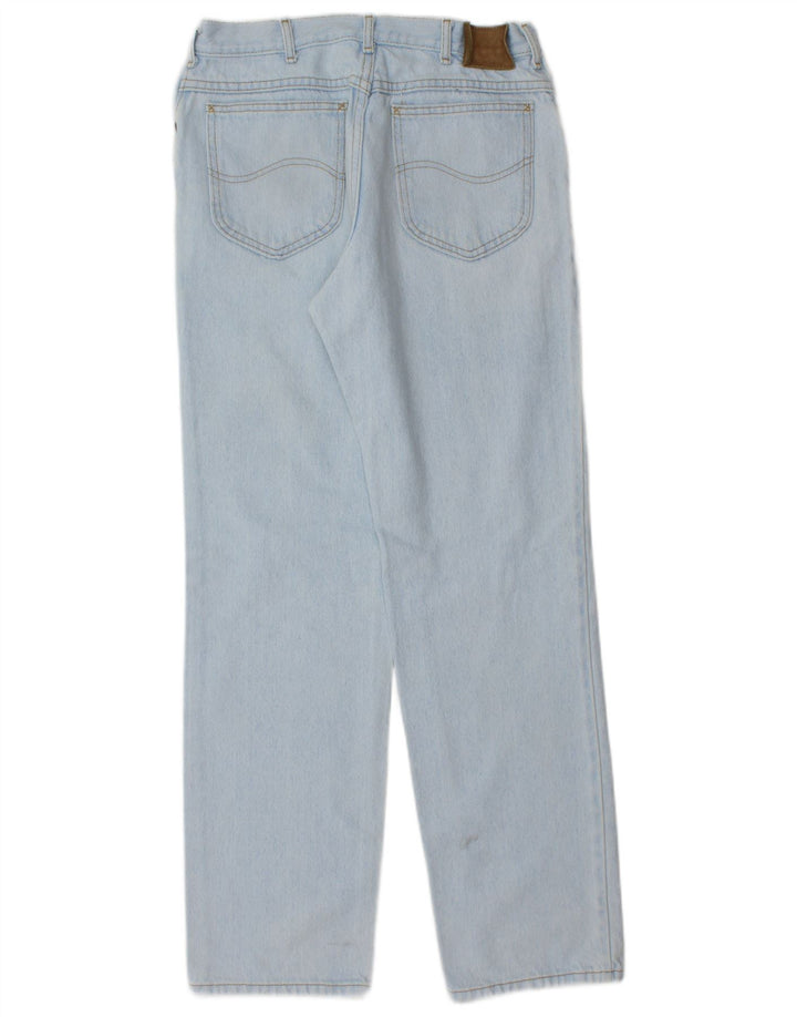 Lee Herren Straight Jeans W30 L31 Blau