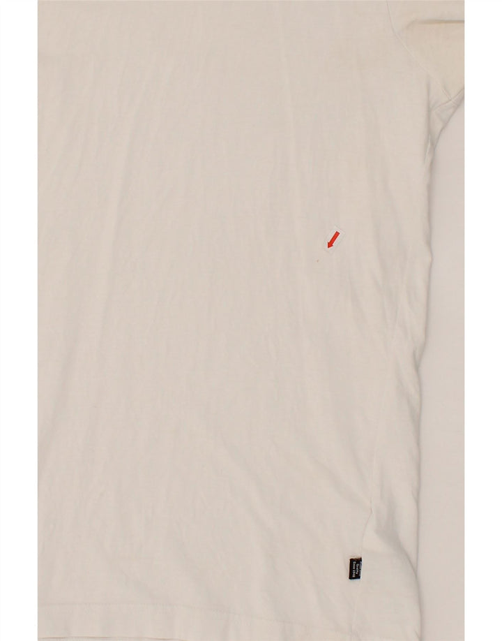 PUMA Mens Graphic T-Shirt Top Medium White Cotton Vintage Puma and Second-Hand Puma from Messina Hembry 