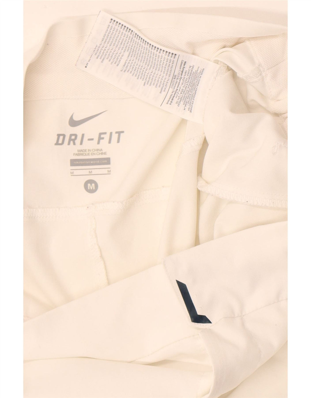 Nike Herren Dri Fit Chino Shorts Medium W30 Weiß Polyester