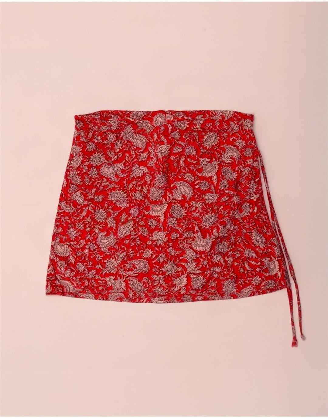 Zara Damen Skort XS W24 Rot geblümt
