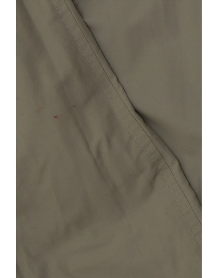 TRUSSARDI Herren Trenchcoat IT 52 XL Graue Baumwolle