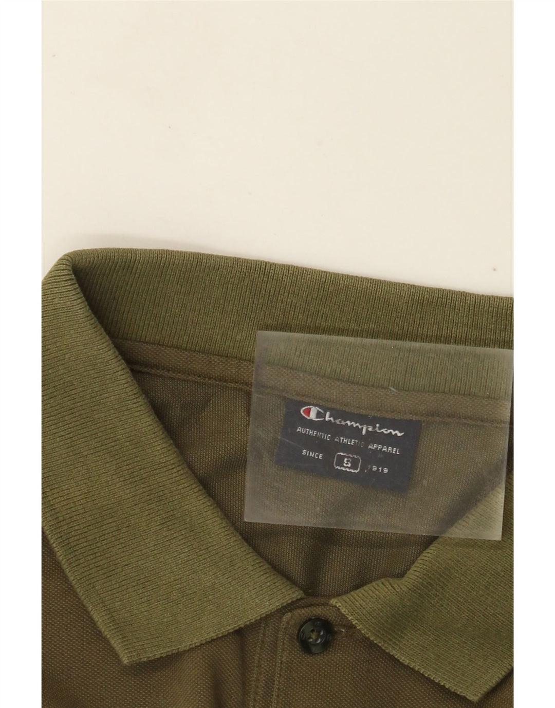 CHAMPION Herren Poloshirt Small Khaki