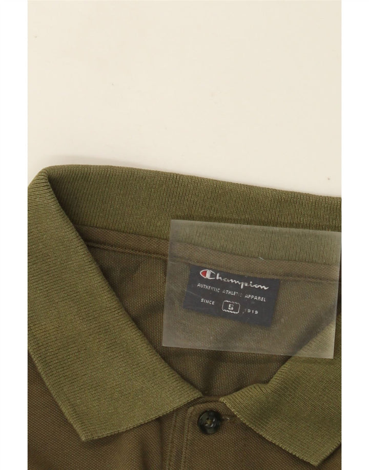 CHAMPION Herren Poloshirt Small Khaki