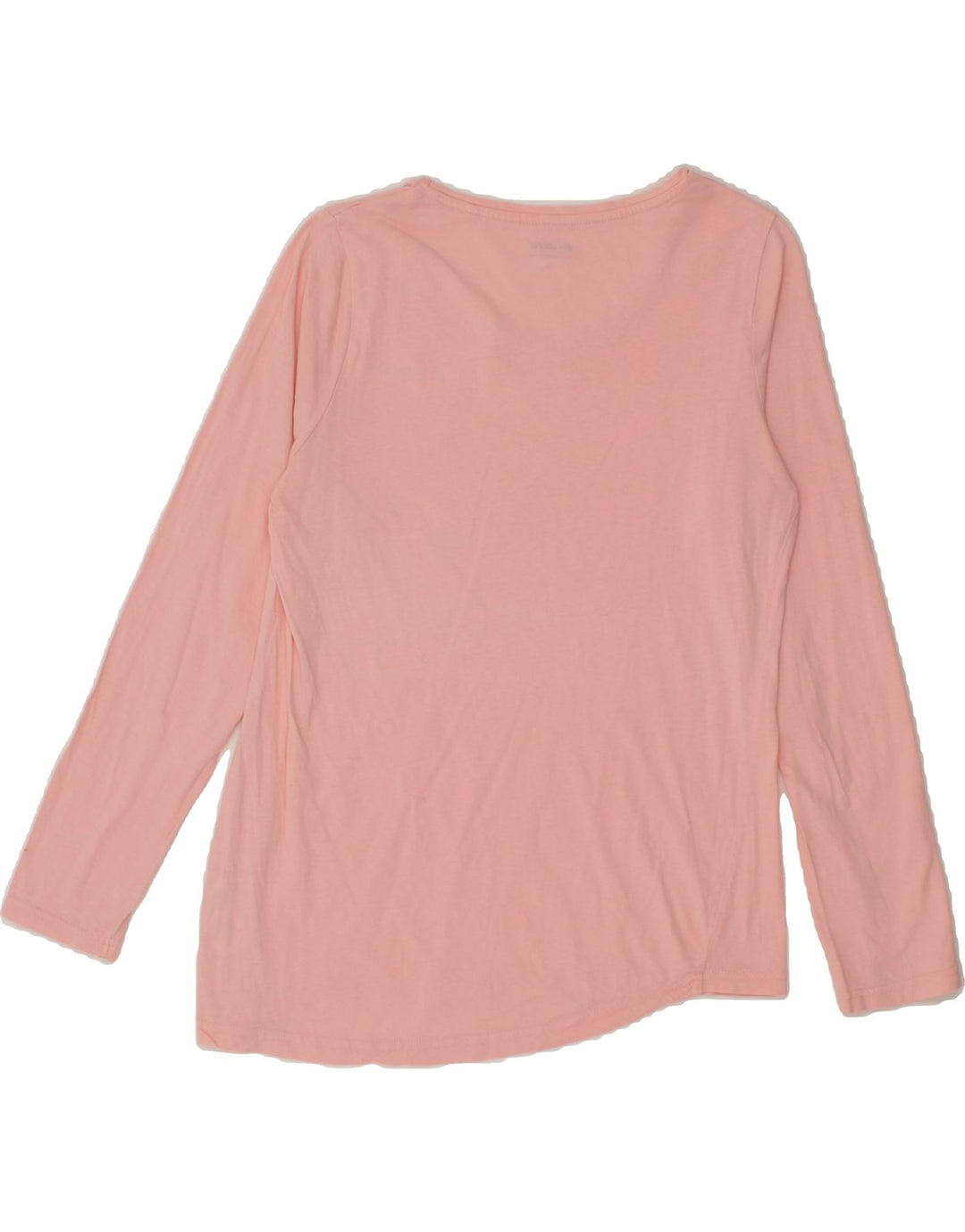 LOTTO Womens Top Long Sleeve UK 10 Small Pink Cotton Vintage Lotto and Second-Hand Lotto from Messina Hembry 