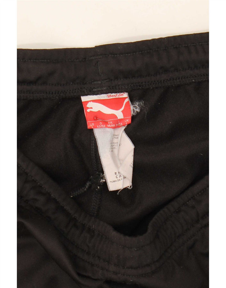Puma Herren-Trainingshose, Größe L, Schwarz