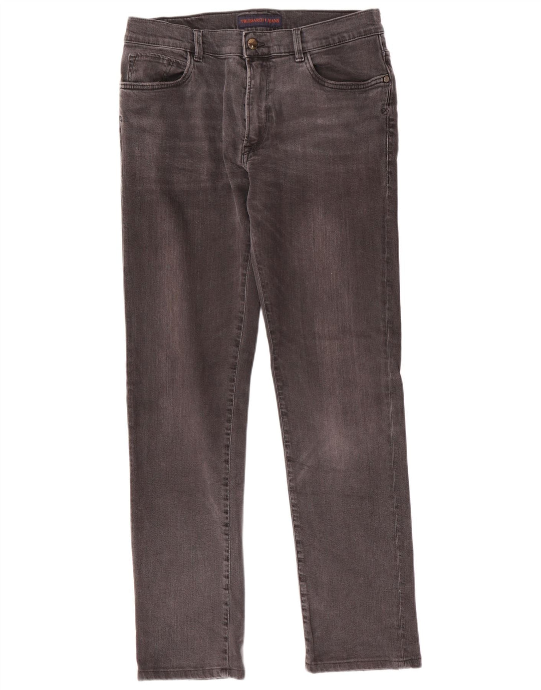 Trussardi Herren Slim Jeans W33 L31 Grau