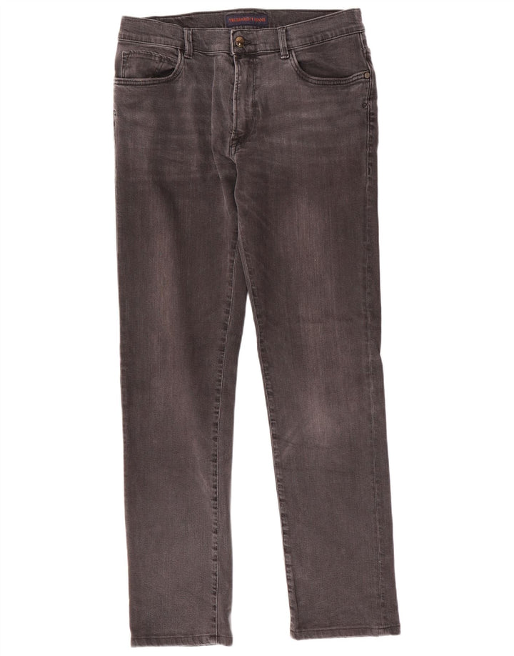 Trussardi Herren Slim Jeans W33 L31 Grau