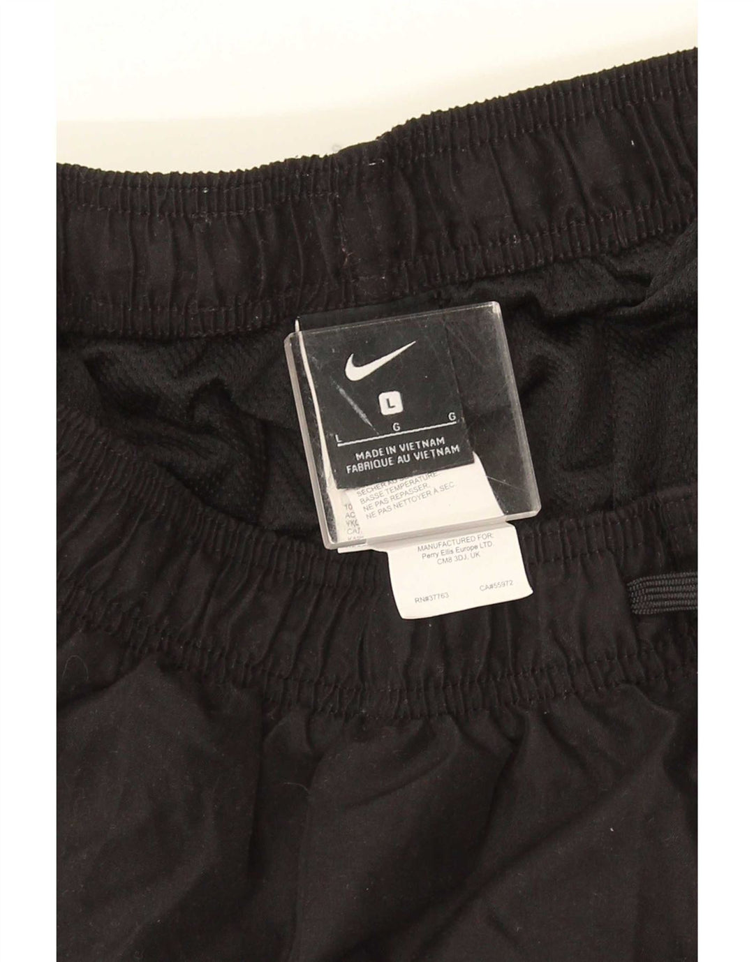 Nike Herren Dri Fit Graphic Sportshorts, groß, aus schwarzem Polyester