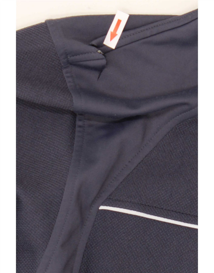 Lotto Herren-Trainingsanzugoberteil, UK-Größe 40/42, Größe L, Marineblau, Polyester