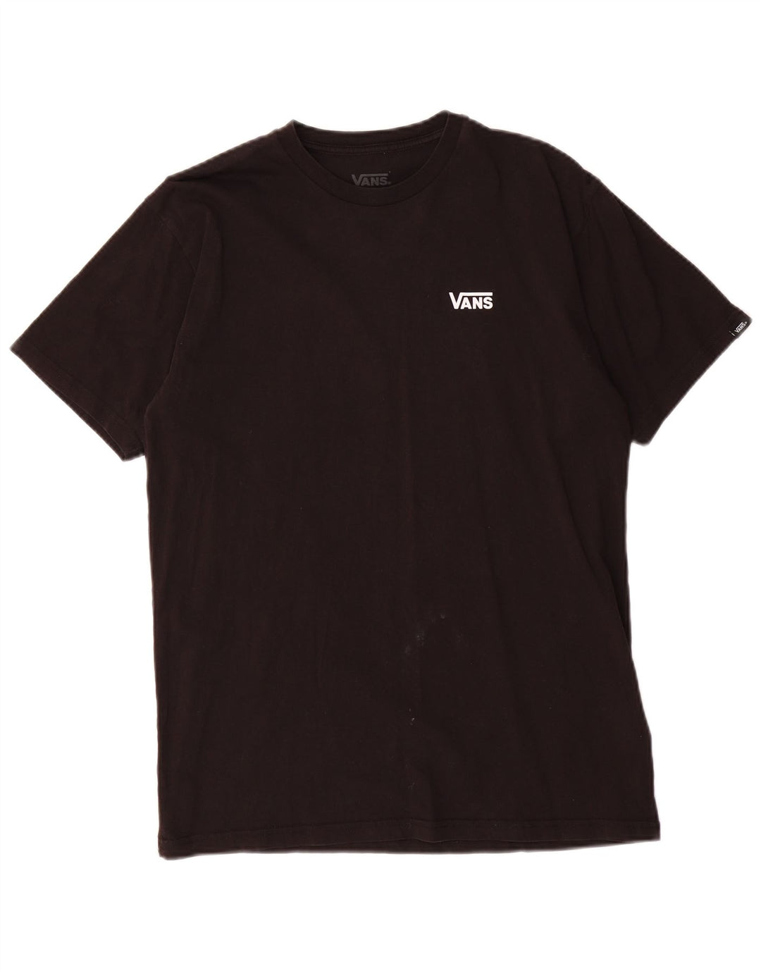 VANS Herren-T-Shirt mit klassischer Passform, mittelschwarze Baumwolle
