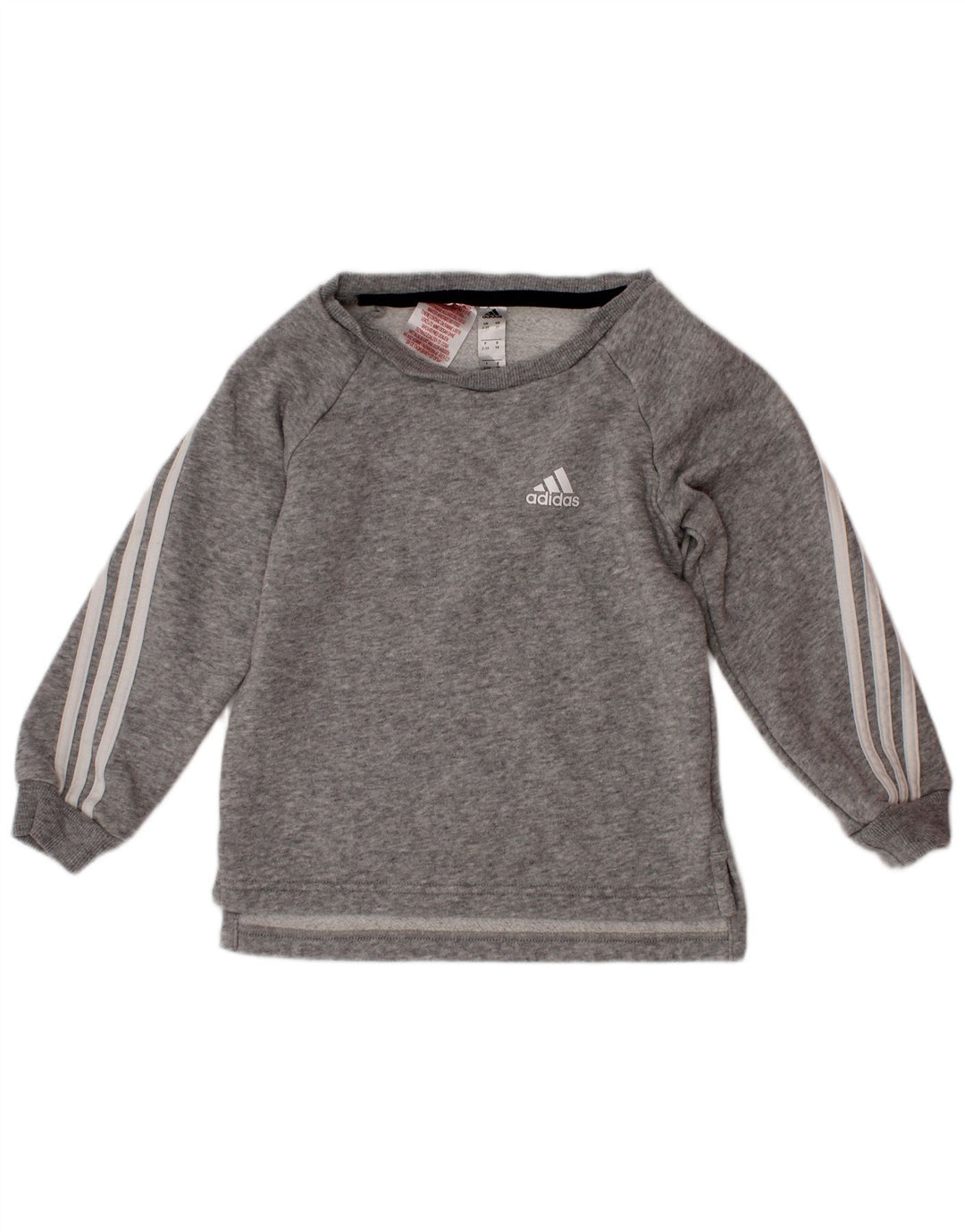 ADIDAS Jungen Sweatshirt Pullover 2-3 Jahre Grau