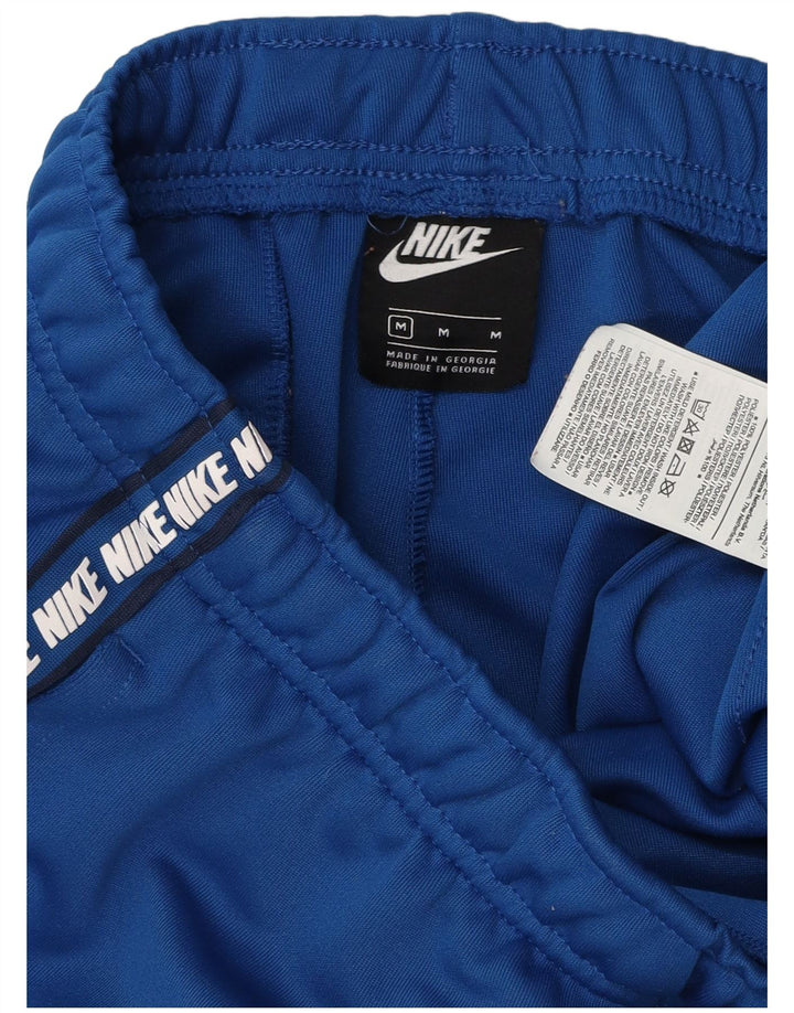 Nike Herren-Trainingshose mit Grafik, mittelblau, Polyester