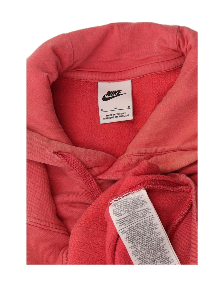 Nike Damen-Pullover mit übergroßem Kapuzenpullover, UK 14, mittelrosa, Baumwolle