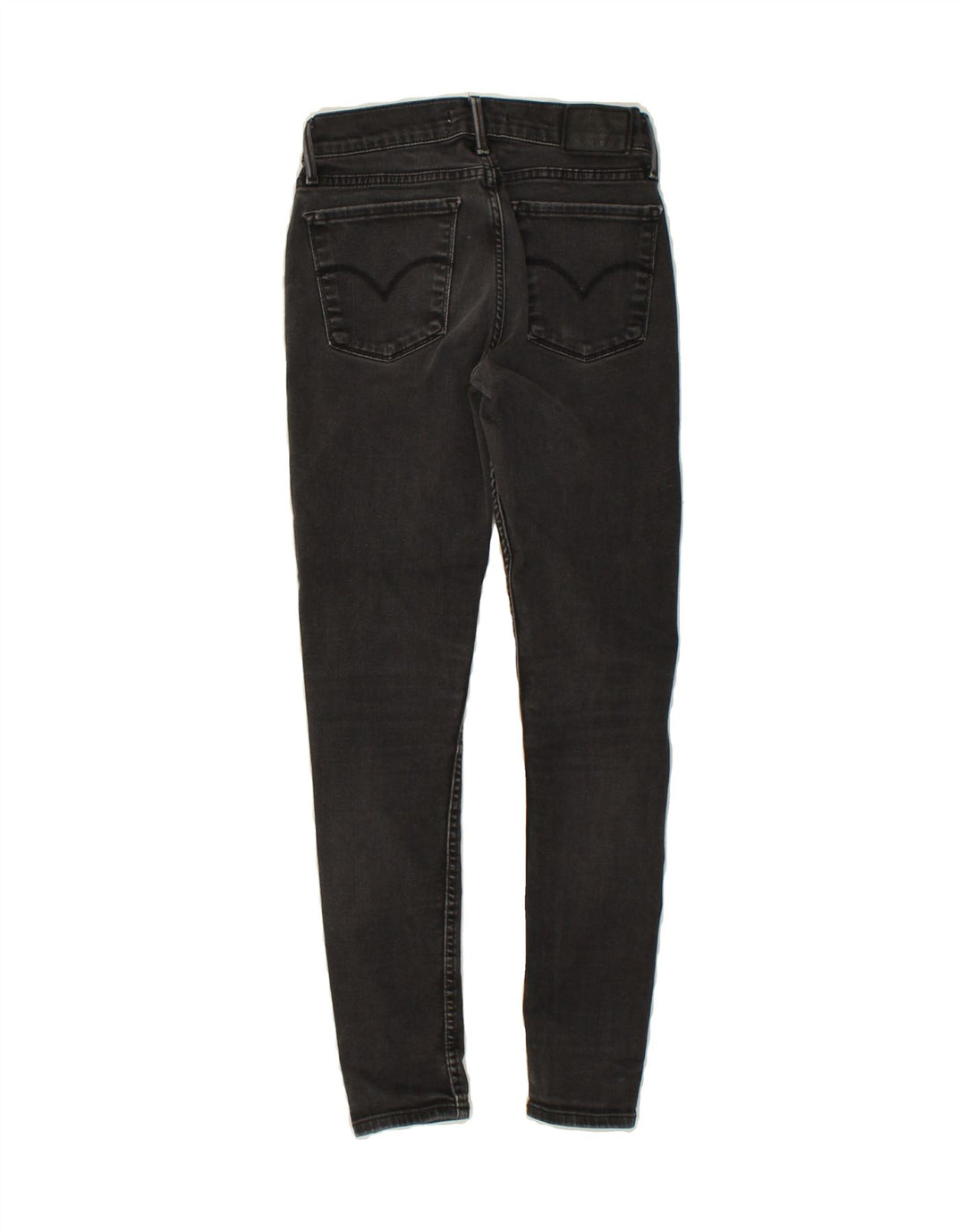 LEVI'S Womens 710 Super Skinny Jeans W27 L26  Grey Cotton Vintage Levi's and Second-Hand Levi's from Messina Hembry 