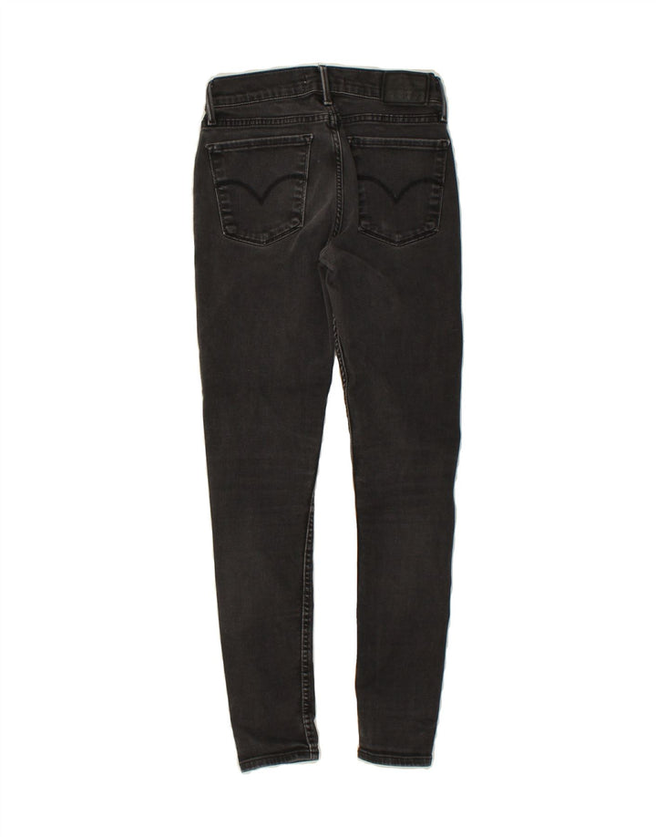 LEVI'S Womens 710 Super Skinny Jeans W27 L26  Grey Cotton Vintage Levi's and Second-Hand Levi's from Messina Hembry 