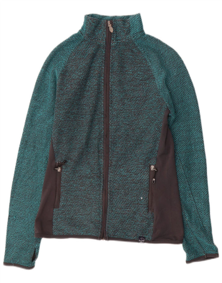 Weird Fish Damen-Trainingsanzug-Top-Jacke, UK 10, Small, Blau, Farbblock