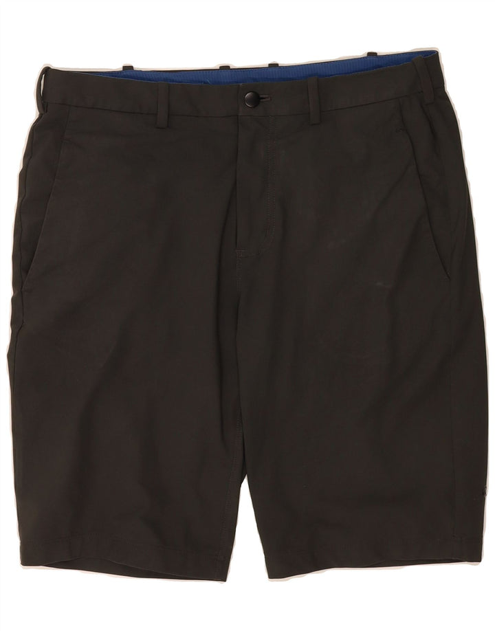 VINTAGE Mens Chino Shorts W34 Large Grey Vintage Vintage and Second-Hand Vintage from Messina Hembry 