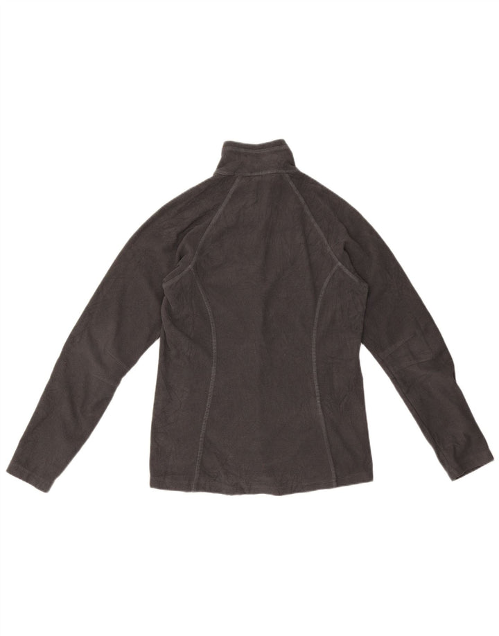 Eddie Bauer Damen Fleecejacke UK 6 XS Schwarz Polyester