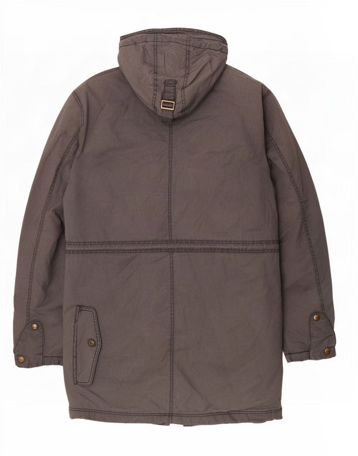 Jack & Jones Herren-Parka mit Kapuze, UK 42, XL, grau, Polyester
