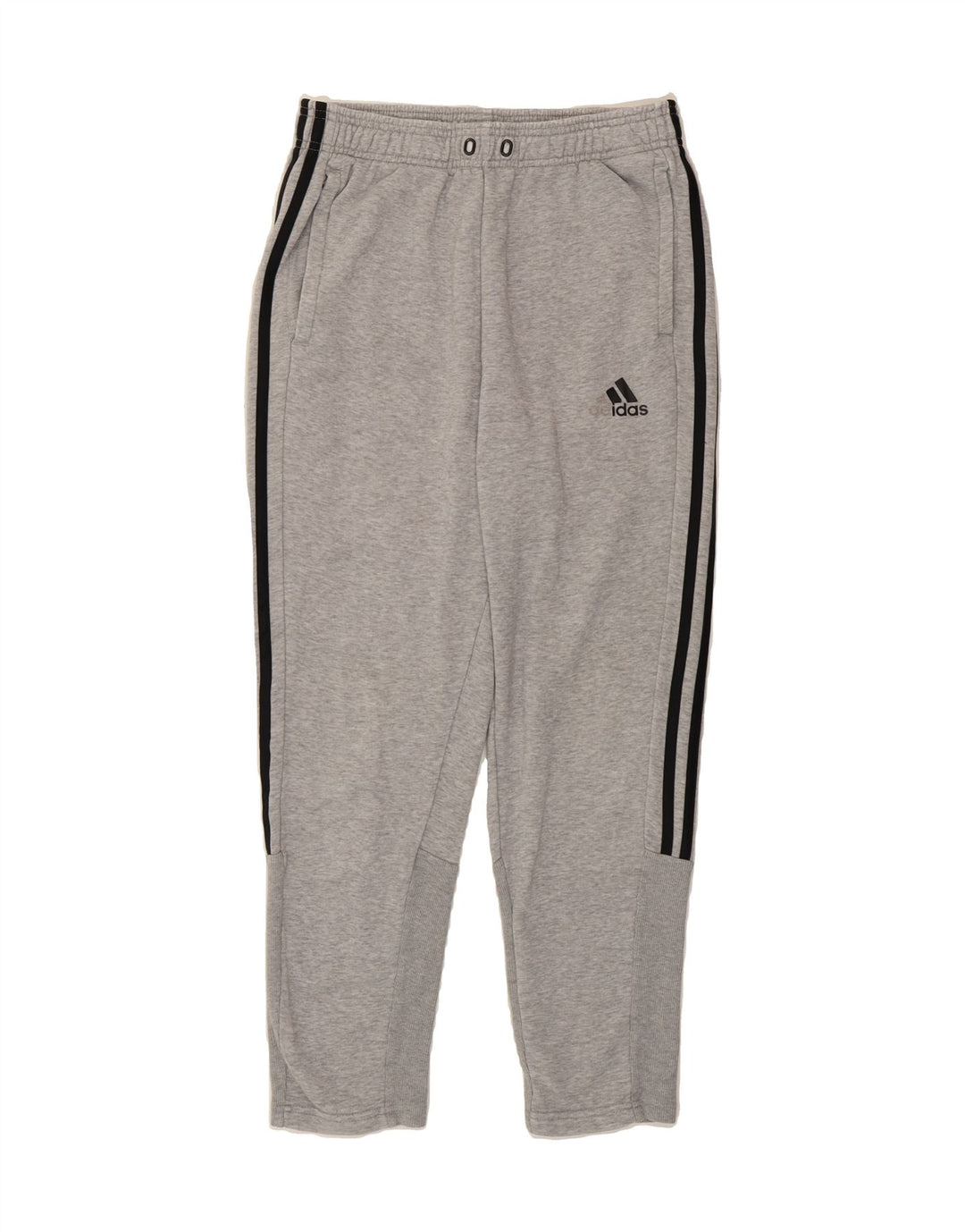 ADIDAS Womens Tracksuit Trousers UK 12 Medium  Grey Cotton Vintage Adidas and Second-Hand Adidas from Messina Hembry 