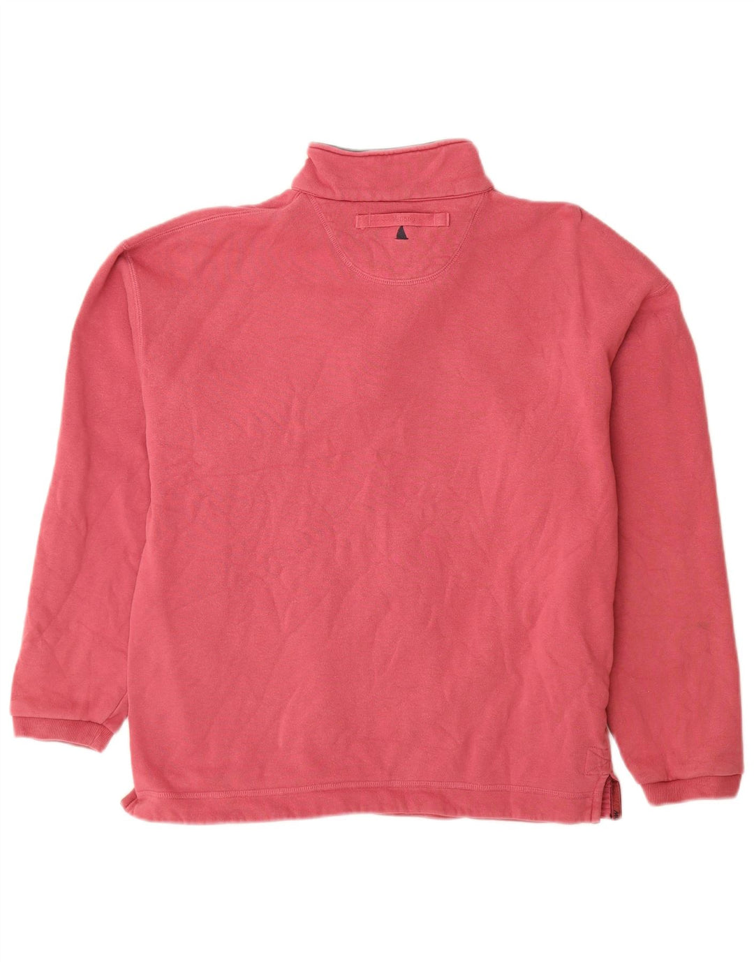 Musto Herren Performance-Sweatshirt mit Reißverschluss, Größe S, rosa, Baumwolle