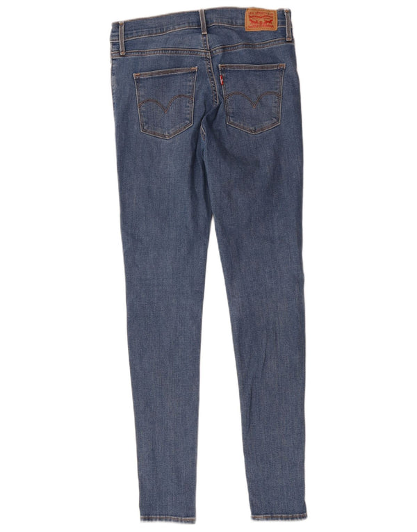 Levi's Damen Slimmimg Super Skinny Jeans W28 L30 Blaue Baumwolle
