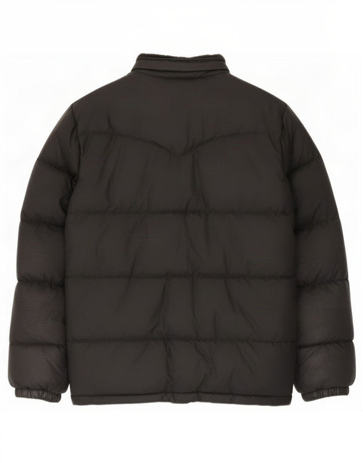 Levi's Herren Regular Fit gepolsterte Jacke UK 40 Large Schwarz Polyester