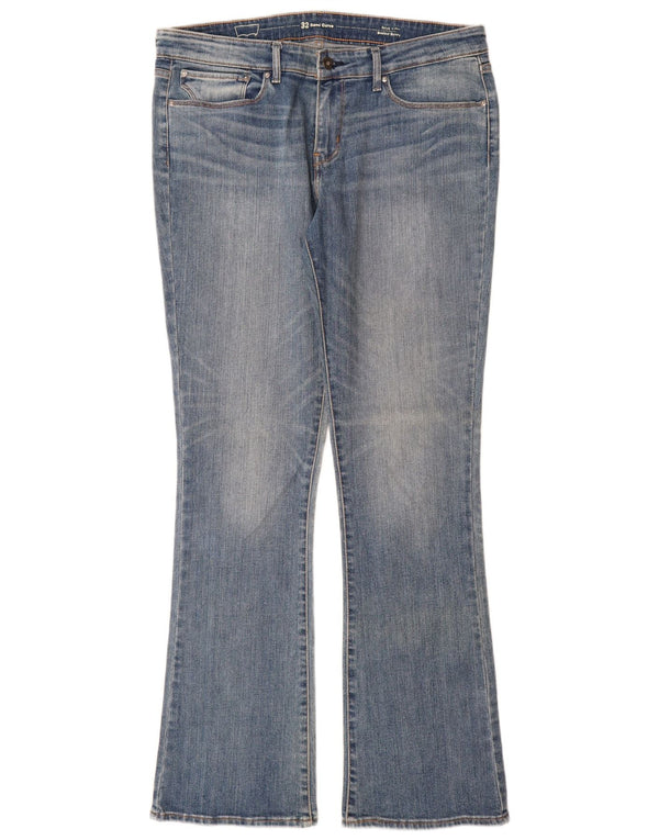 Levi's Damen Demi Curve Skinny Bootcut Jeans W32 L34 Blaue Baumwolle