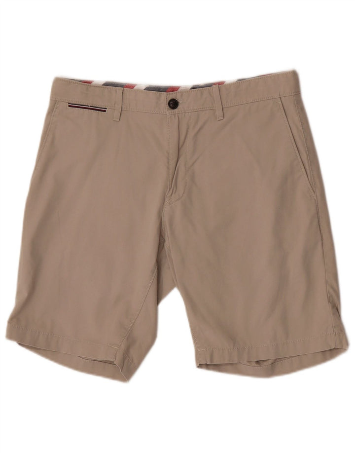 Tommy Hilfiger Herren Chinoshorts W32 Mittelbeige Baumwolle