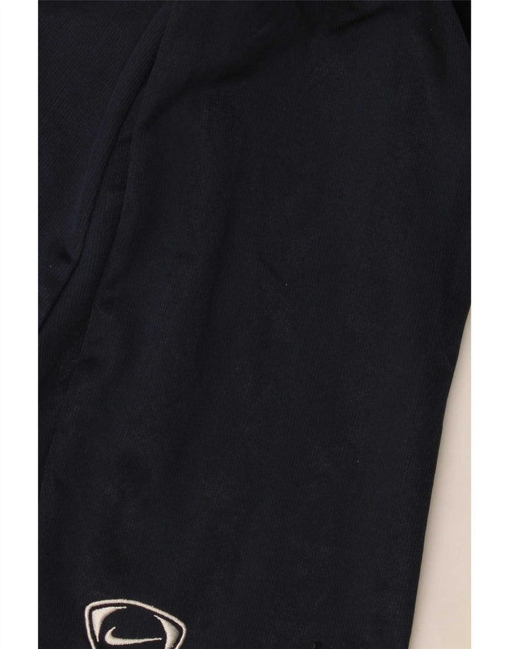 Nike Herren-Sportshorts XL, marineblaues Colourblock-Polyester