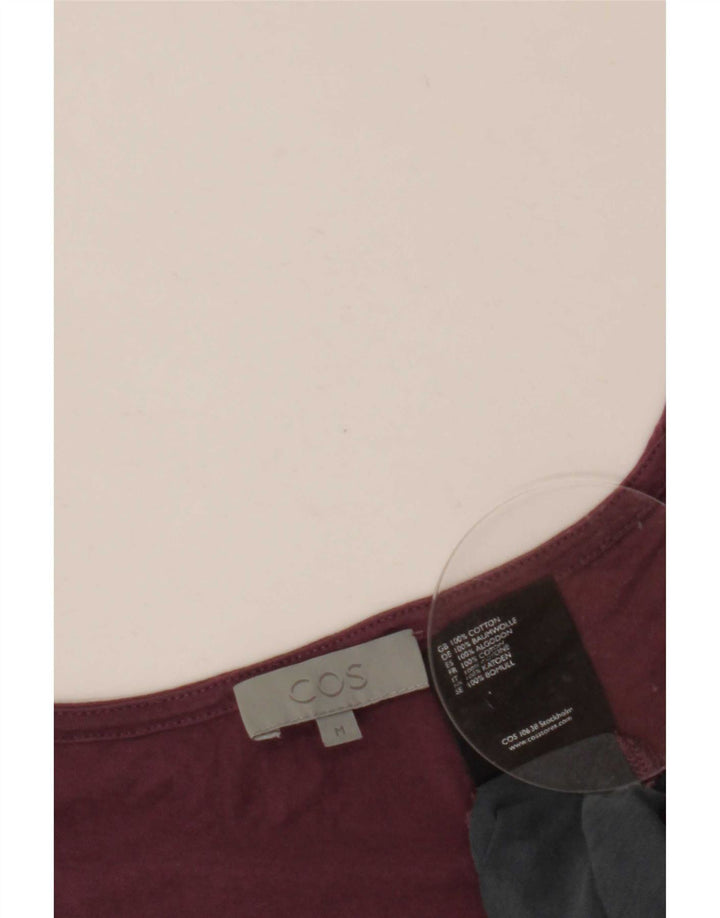 Cos Herren-Weste, mittelgroß, mehrfarbig, Colourblock-Baumwolle