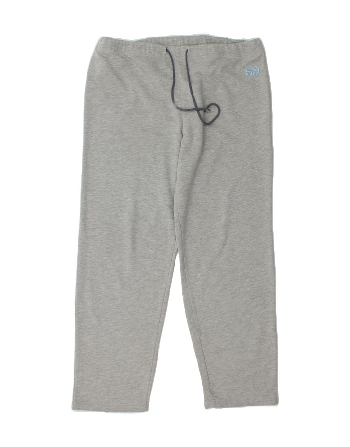 SERGIO TACCHINI Mens Tracksuit Trousers Large  Grey Cotton Vintage Sergio Tacchini and Second-Hand Sergio Tacchini from Messina Hembry 