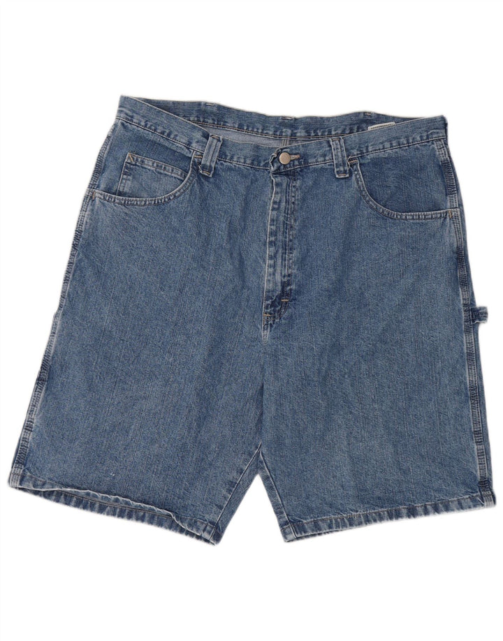 Wrangler Herren Carpenter Denim Shorts W38 XL Blaue Baumwolle