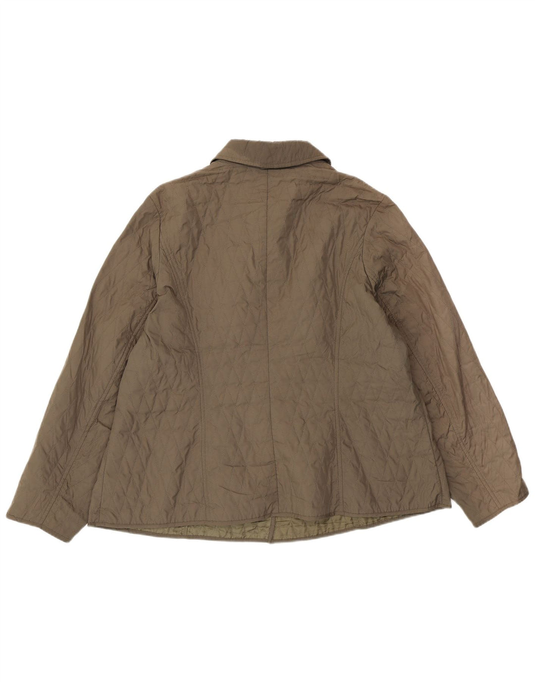 Marks & Spencer Damen Steppjacke UK 22 3XL Grün Polyester