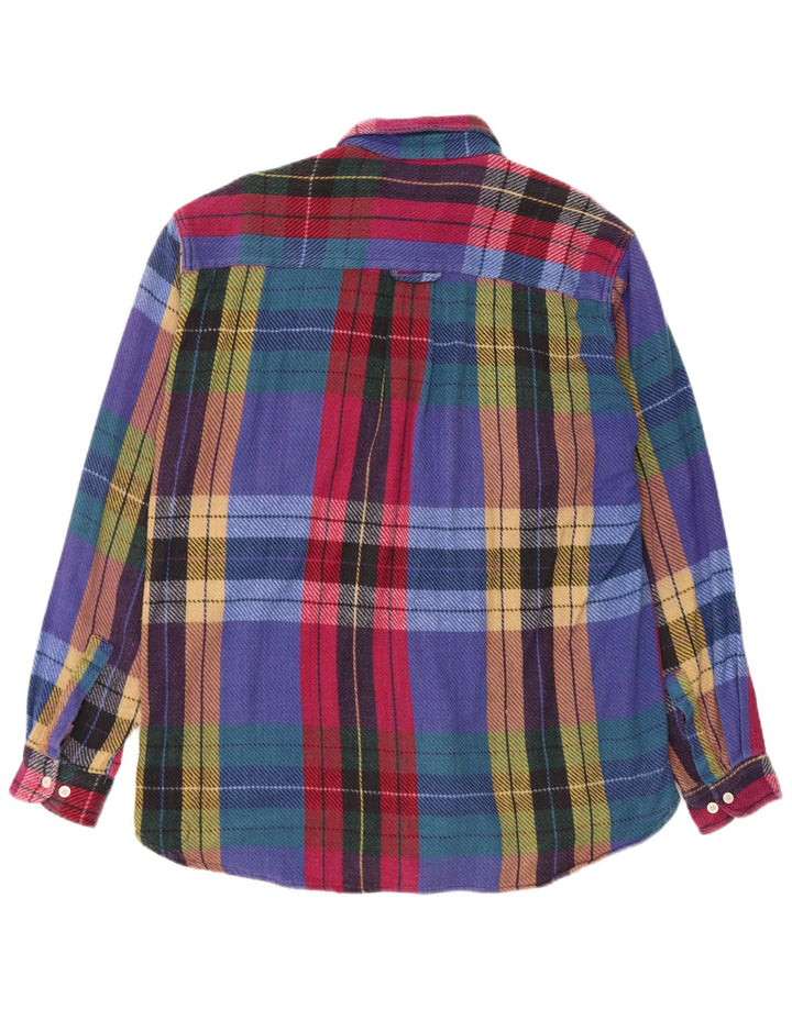 Junior.D Herren-Flanellhemd XL, mehrfarbig, kariert