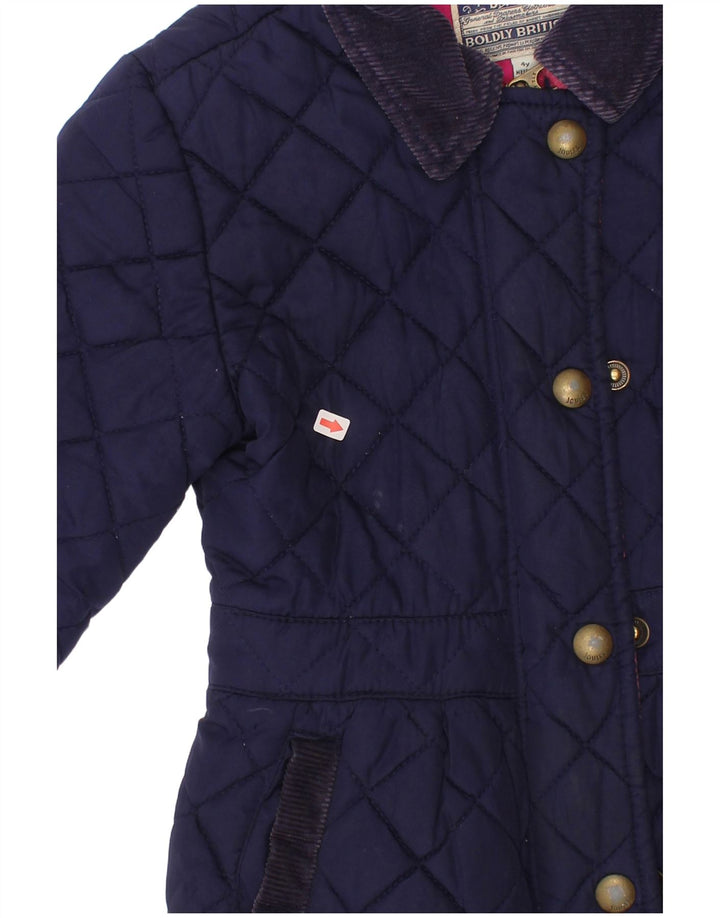 Joules Steppjacke für Mädchen, 3–4 Jahre, Marineblau, Polyester