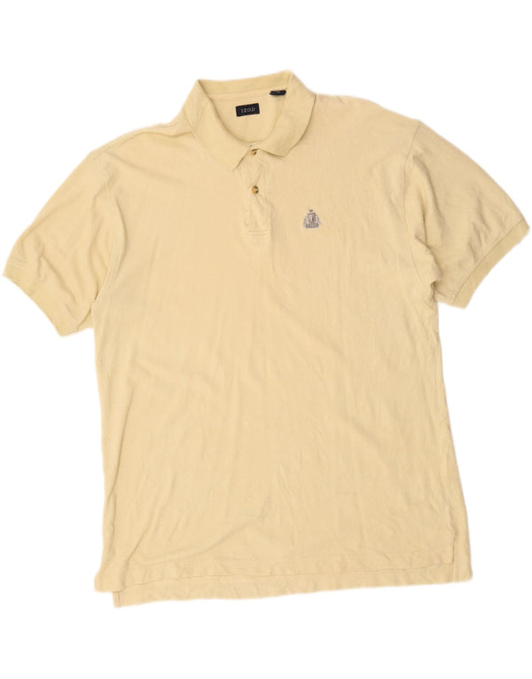 Izod Herren Poloshirt XL Gelb Baumwolle