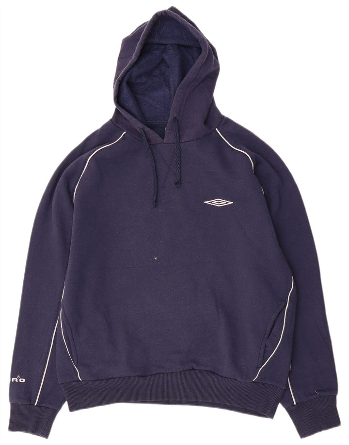 Umbro Herren-Kapuzenpullover, klein, marineblau, Polyester