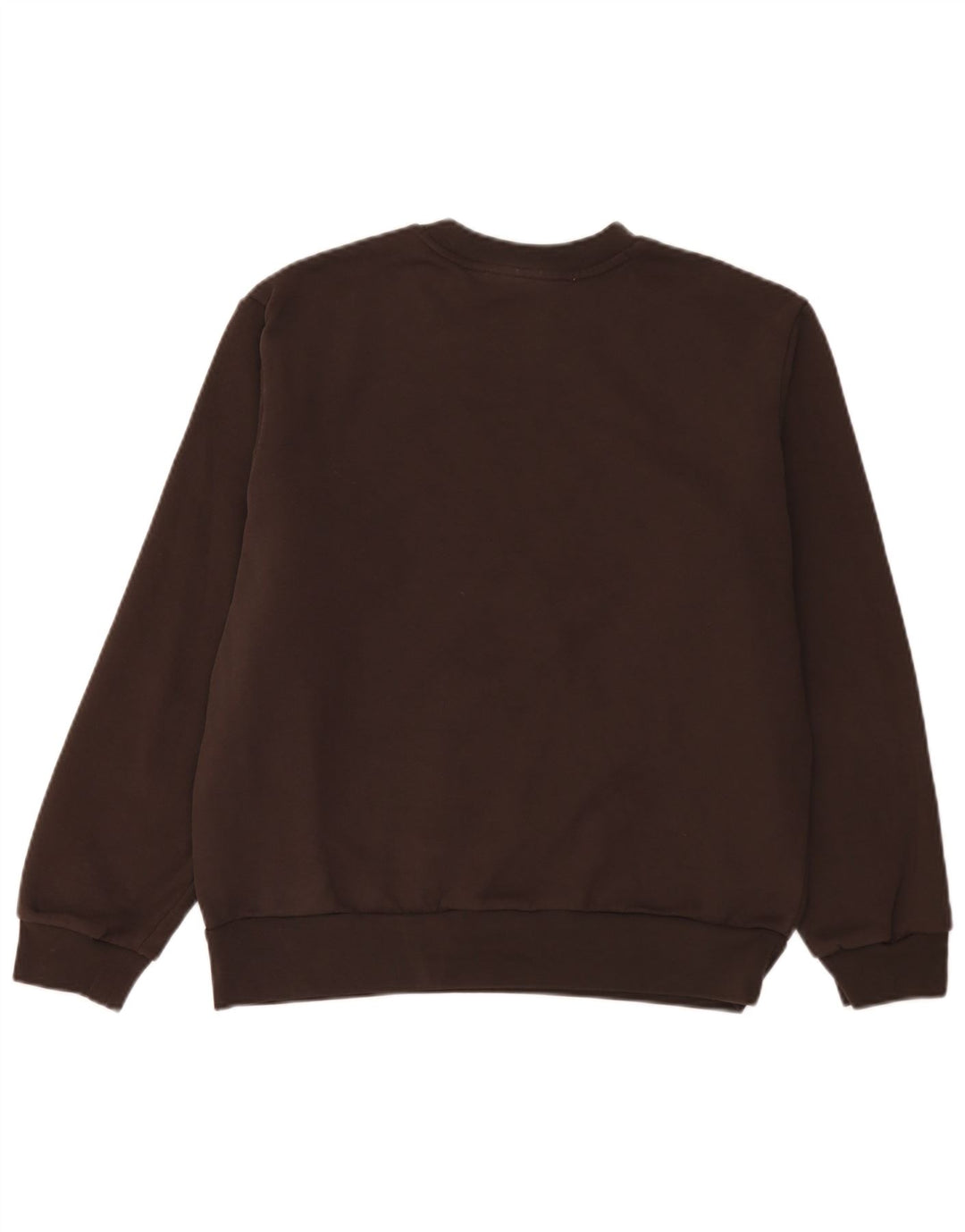 Lacoste Herren-Sweatshirt mit klassischer Passform, Größe 5, große braune Baumwolle
