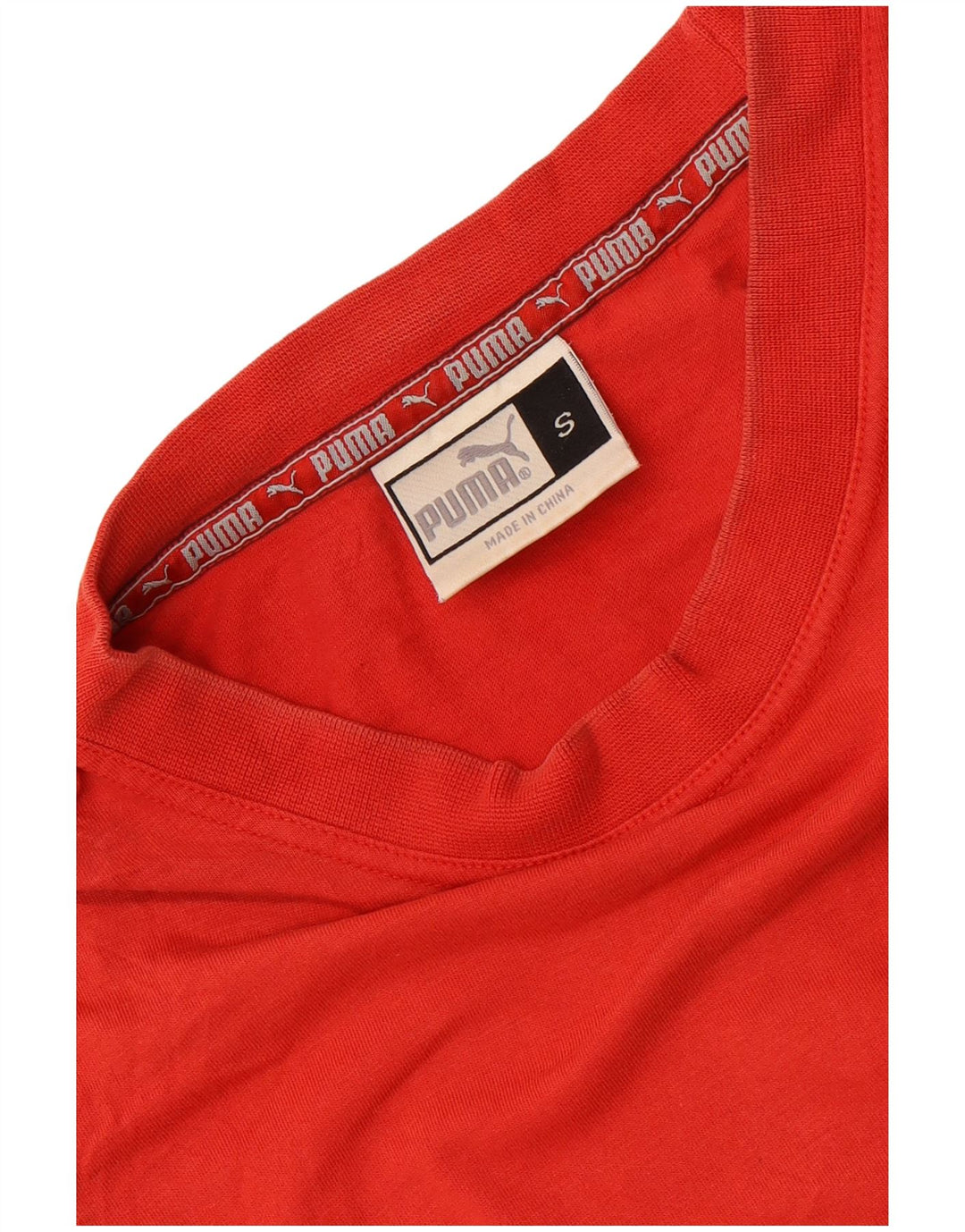 Puma Herren Grafik-Weste-Top, klein, rote Baumwolle