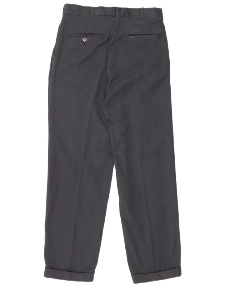 Farah Herren-Anzughose mit Pegged-Anzug, W30, L28, marineblaues Polyester