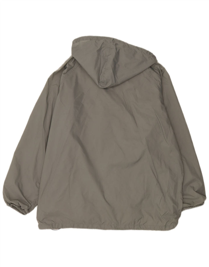 Champion Herren-Regenjacke mit Kapuze, UK 44, 2XL, Grau
