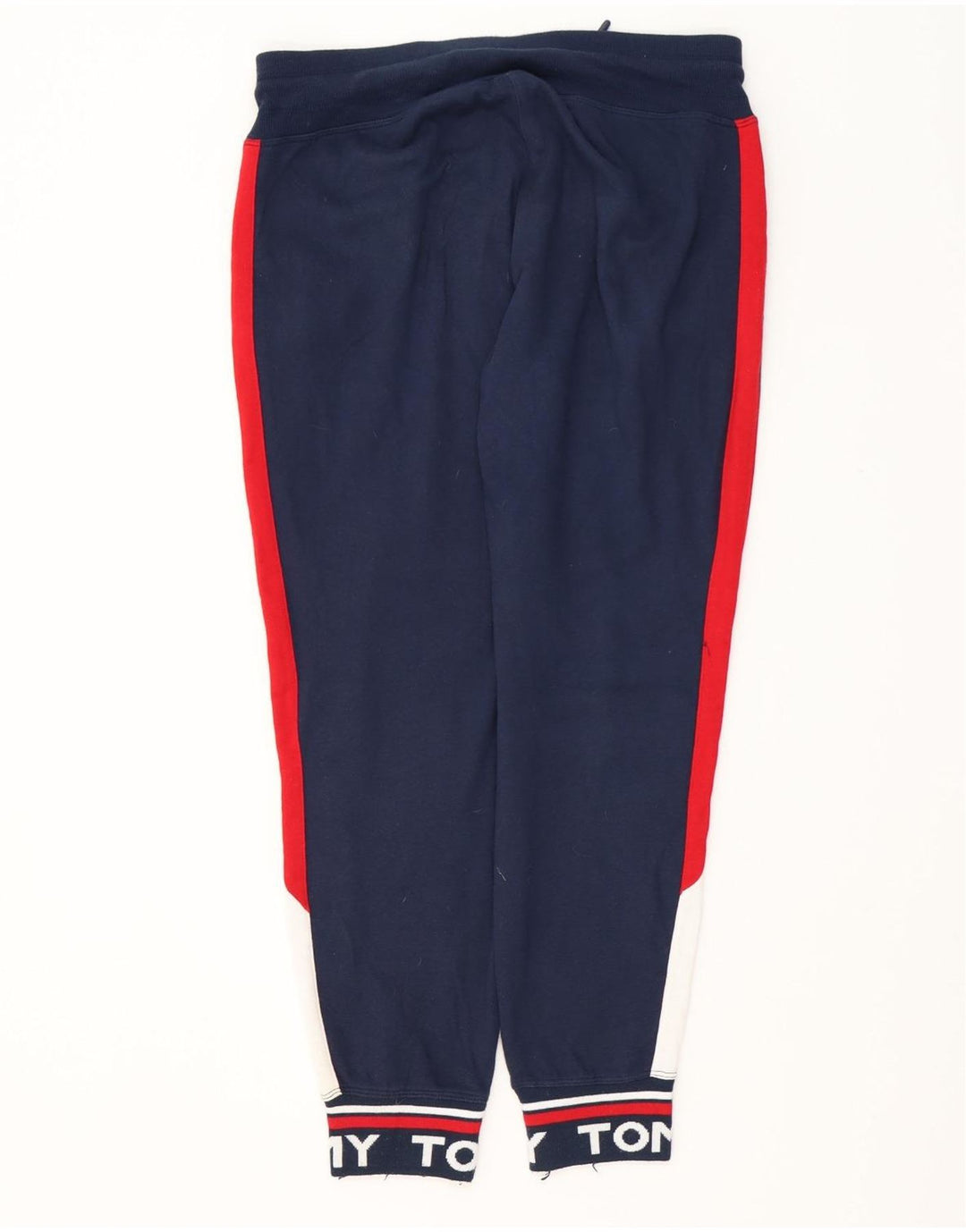 TOMMY HILFIGER Damen Trainingshose Jogger UK 14 Medium Marineblau