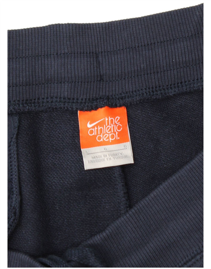 Nike Damen-Trainingshose, große marineblaue Baumwolle