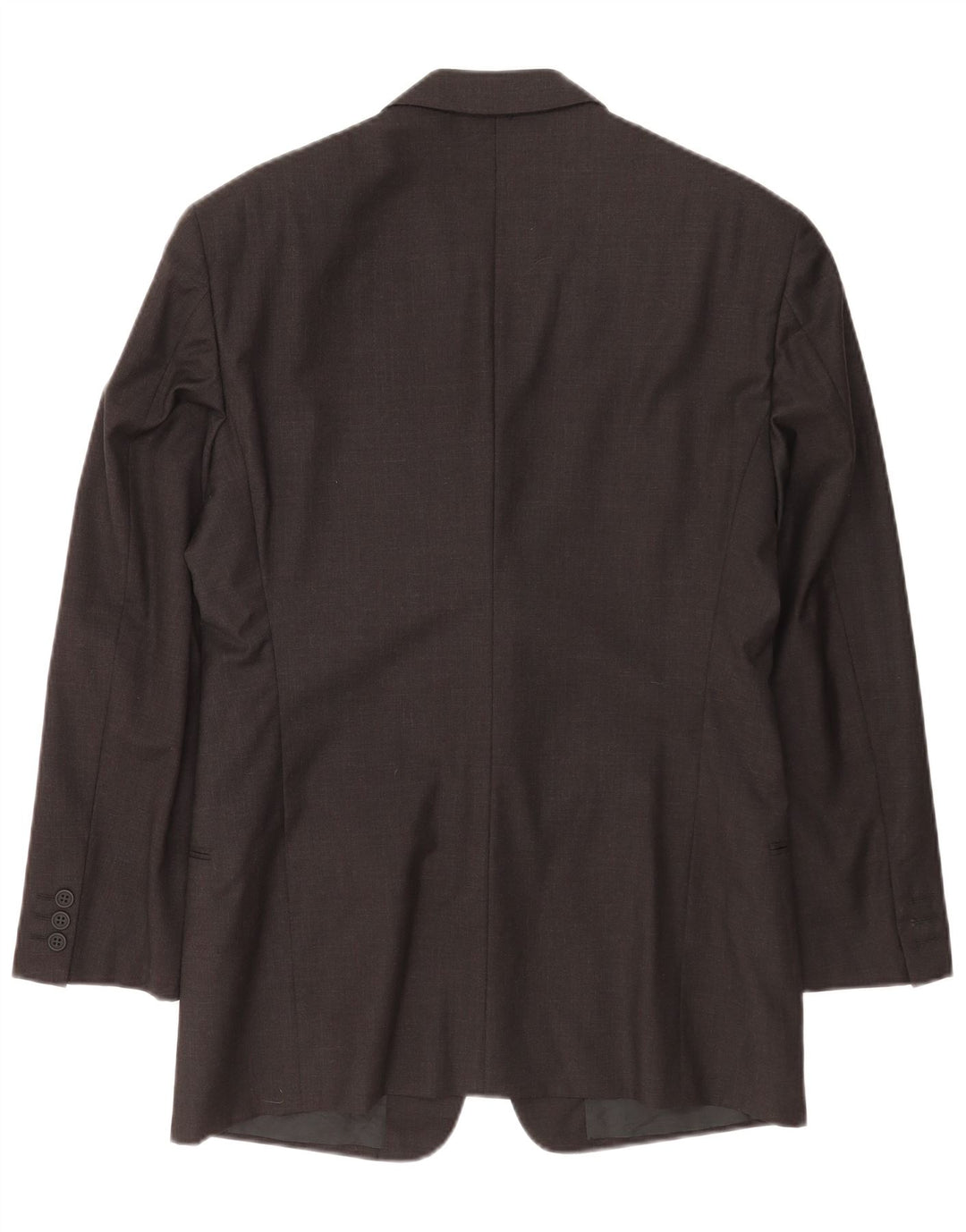 Giorgio Armani Herren 3-Knopf-Blazerjacke IT 48 Kleine graue Schurwolle