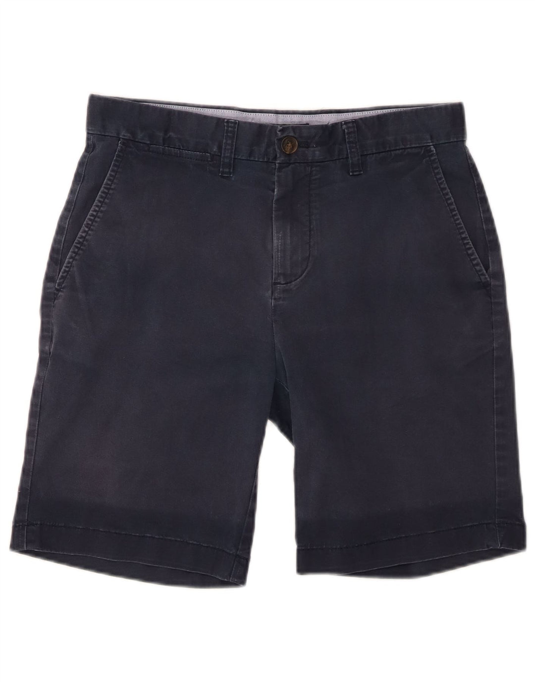 Tommy Hilfiger Herren Chinoshorts W29 Small Marineblau Baumwolle