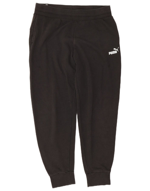 Puma Damen Trainingshose Jogger UK 14 Large Schwarz