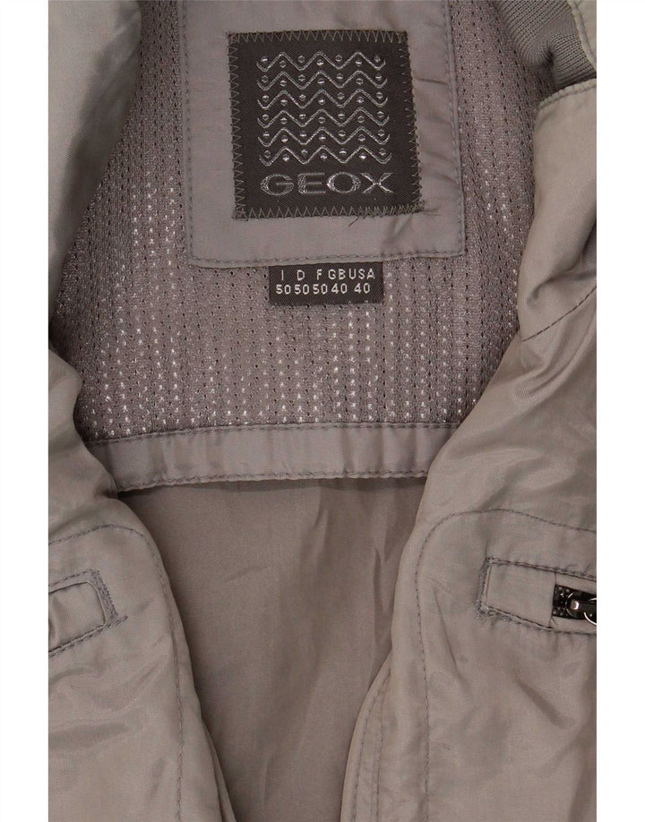 Geox Herren Utility Jacke UK 40 Large Grau